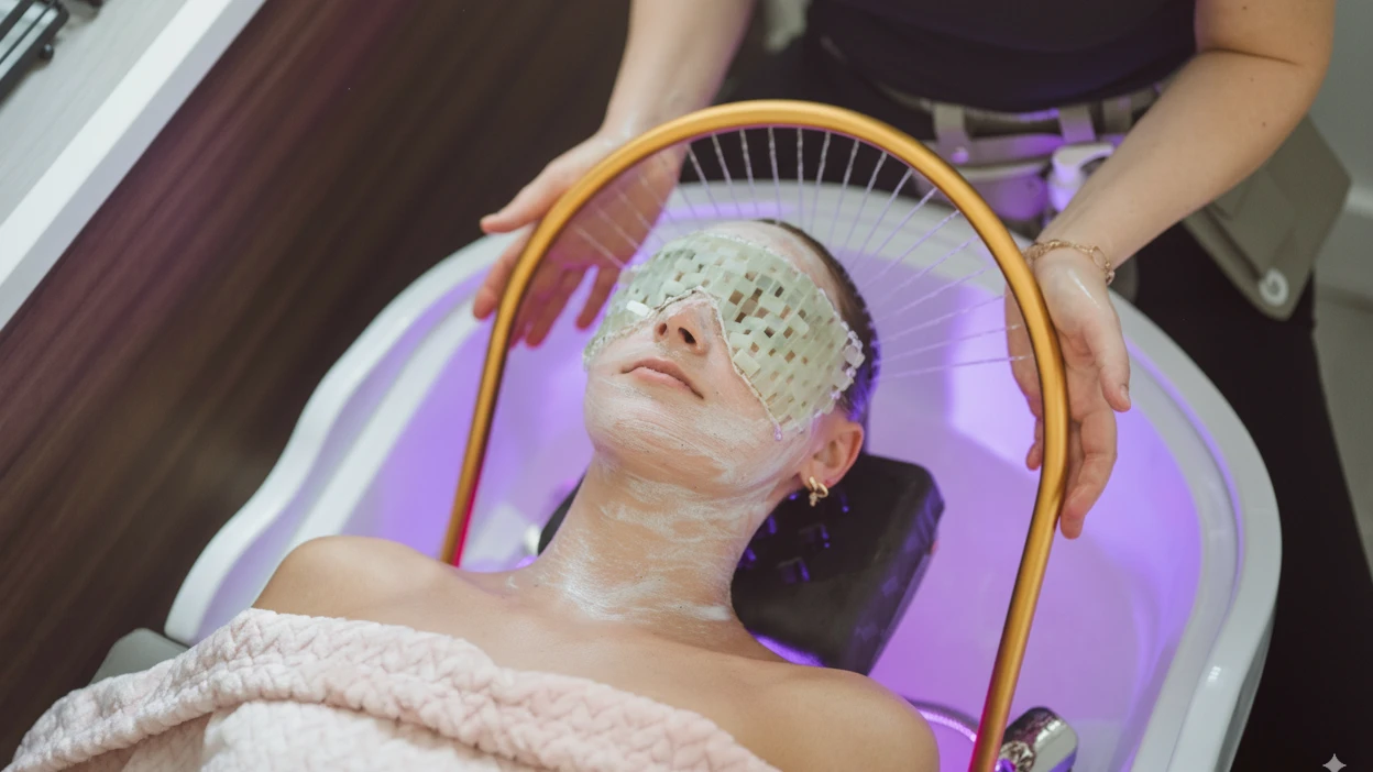 Head Spa treatment in Fort Lauderdale at Eséna Facial Bar